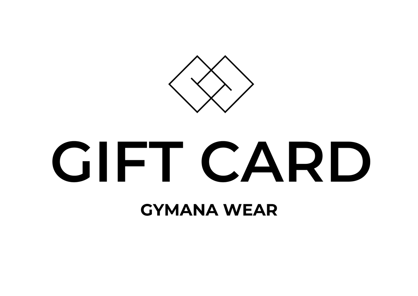 GW Gift Card Gymana Wear